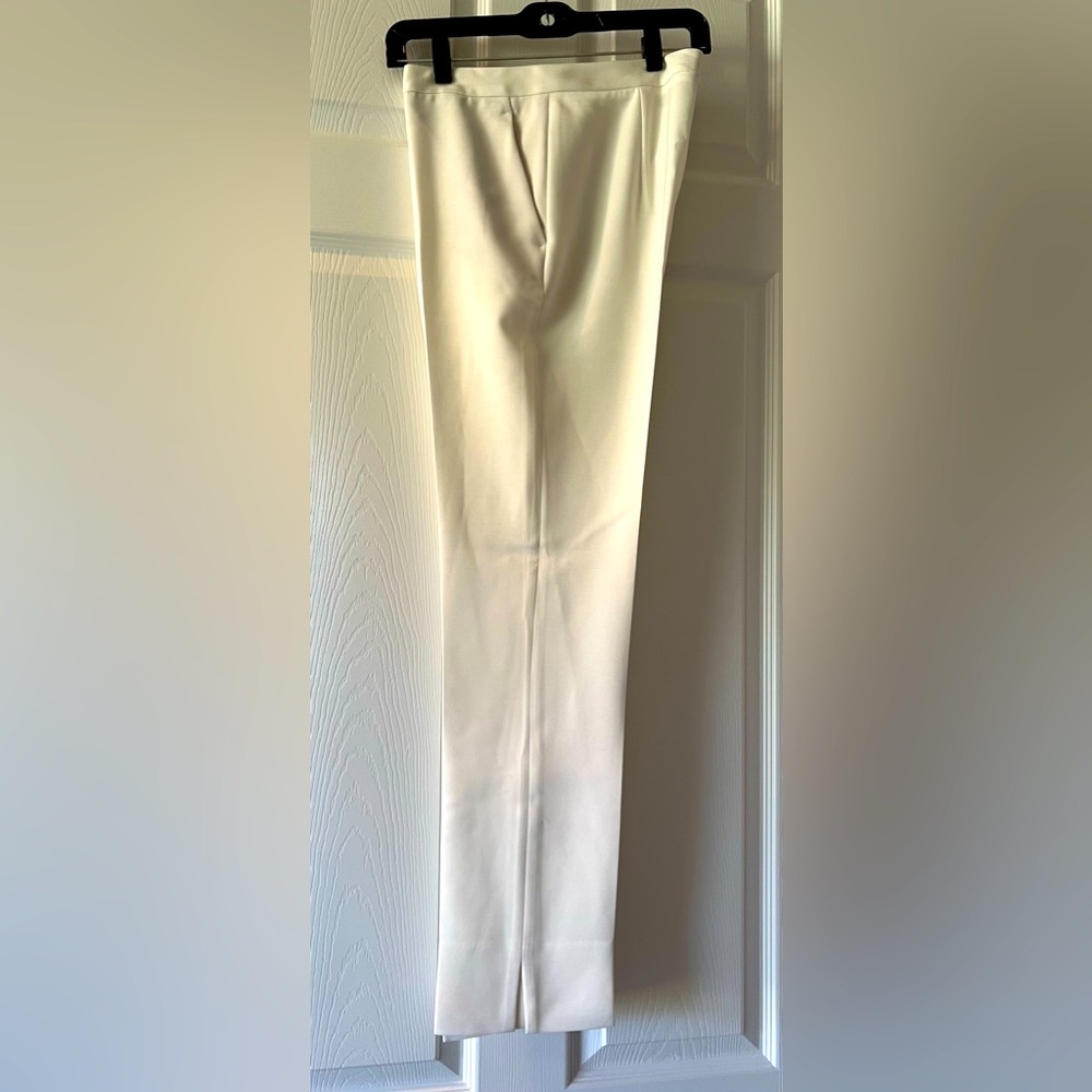 BCBG MAXAZRIA cream dress pants